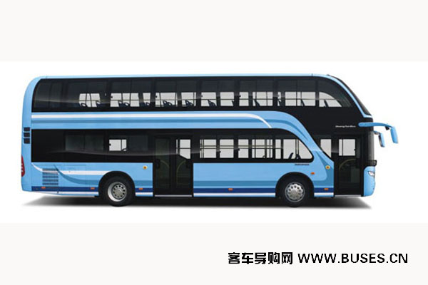 > 黄海dd6119s11双层公交车(柴油国三24-74座)