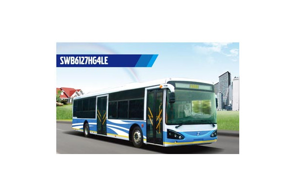申沃swb6127hg4le公交车柴油国四3045座
