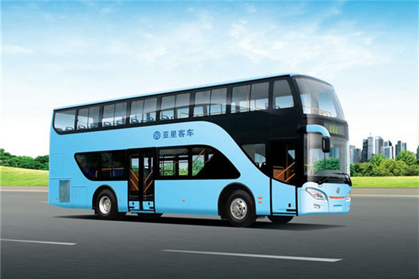 亚星js6111shcj双层公交车天然气国四4076座