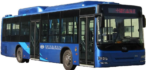 黄海客车新型DD6129CHEV1新能源公交车