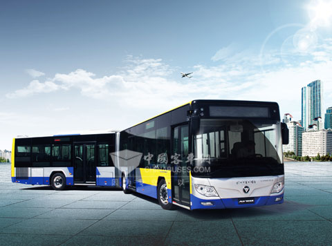 福田欧辉客车BJ6180C8CTD城市客车（LNG）