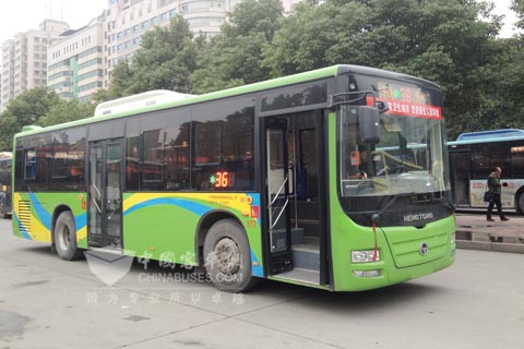 恒通LNG客车助阵郴州公交低碳运营