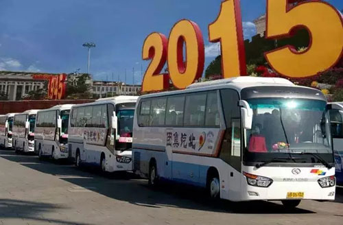 服务于大阅兵的龙威车队