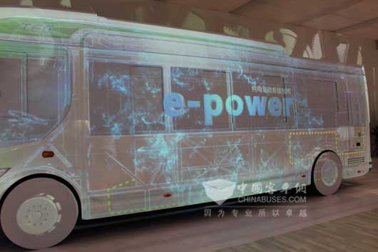 中车时代电动——国际节能与新能源汽车成果展的“唯一”