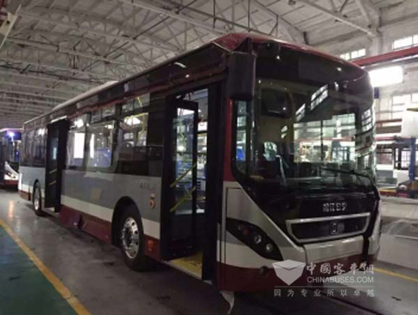 上海松江公交再次采购全铝车身客车