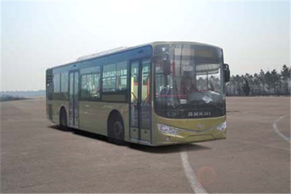 安凯HFF6102G03CHEV1插电式公交车（柴油/电混动国五18-33座）