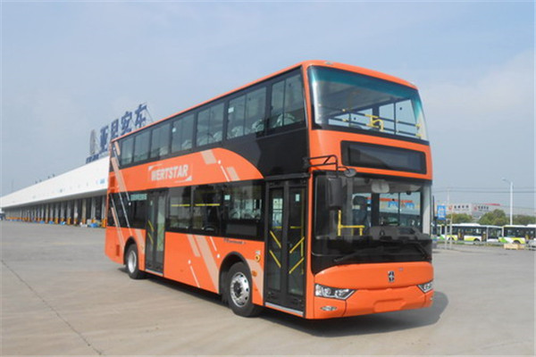 亚星JS6111SHBEV1双层公交车（纯电动30-61座）