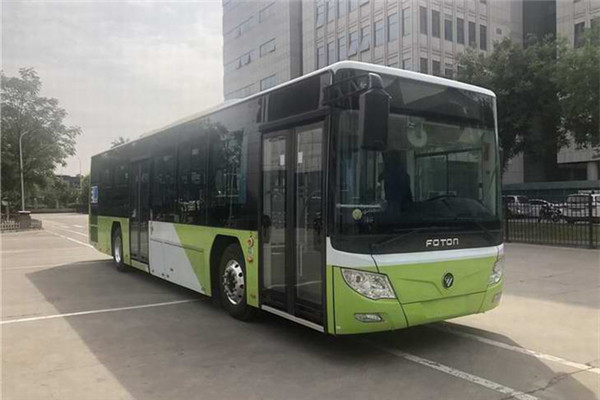 福田欧辉BJ6123SHEVCA-2插电式公交车（柴油/电混动国六23-44座）