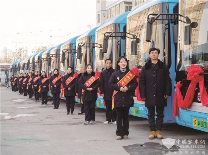 以“新”换“心”优出行  兰州400台新能源公交陆续投运